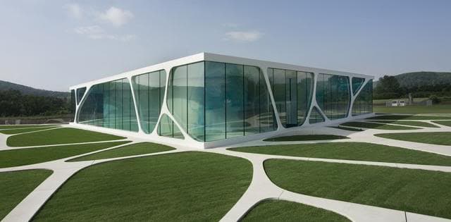 edificio de cristal