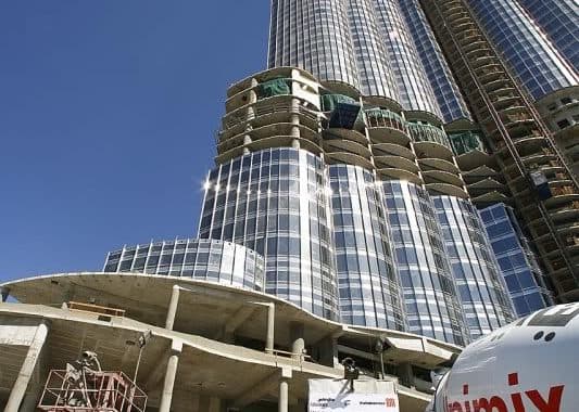 Burj Dubai: fotos enero 2008 y altura definitiva
