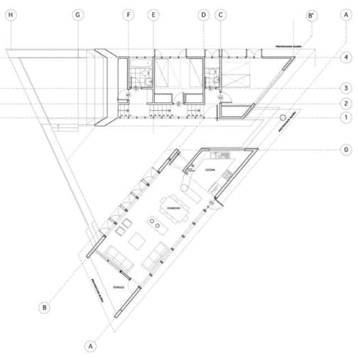 plano de casa de madera