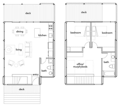 planos casa prefabricada