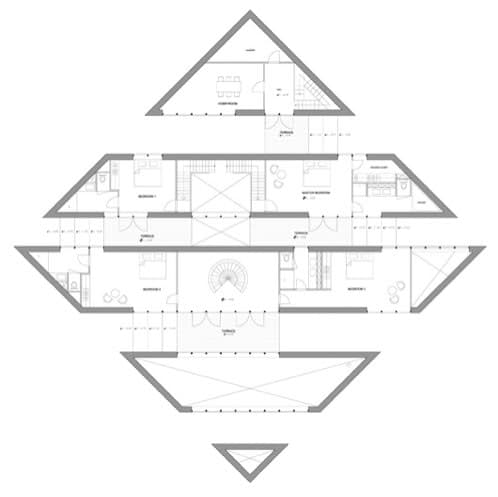 plano dormitorios casa 2 ordos