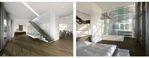 interiores the villa, de Daniel Libeskind