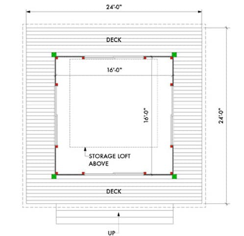 plano casa prefabricada p-pod