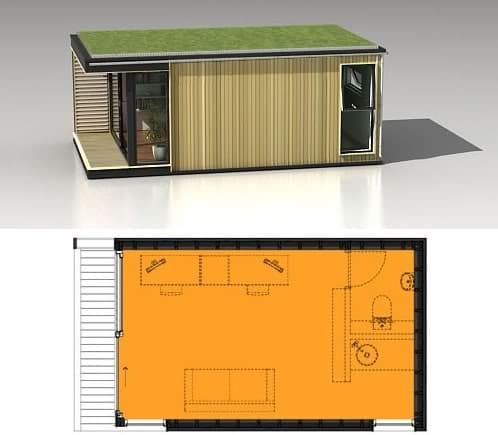 cobertizo eco-pod