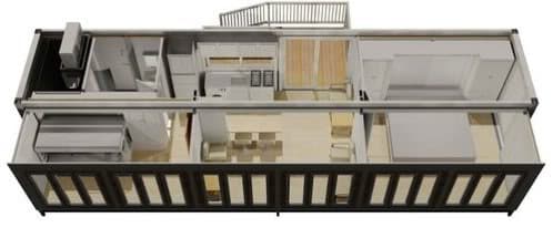 render vivienda verde autosuficiente