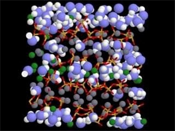 modelo molecular del cemento