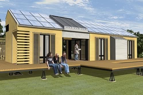 solardecathlon09-luisiana-1 render casa sostenible de Universidad de Luisiana