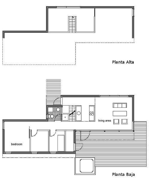 casa prefabricada en Islandia de Glama Kim - Planos