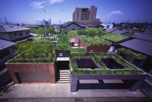 vivienda secret garden de Ryuichi Ashizawa