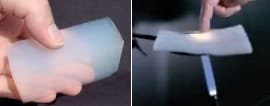 ejemplo material aerogel