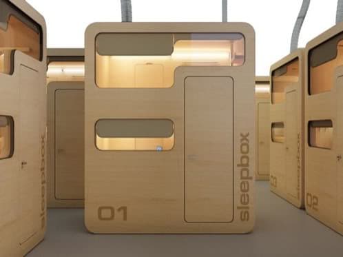 modulo sleepbox-albergue