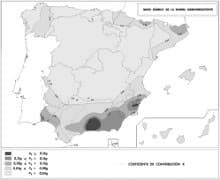 mapa sísmico España