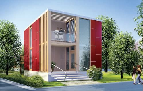 casa prefabricada-modular-cube de Challenger Living