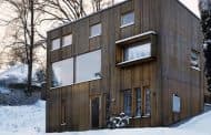 Bornstein House: moderna casa de madera en Gotemburgo