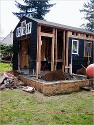 obras en el garaje de casa