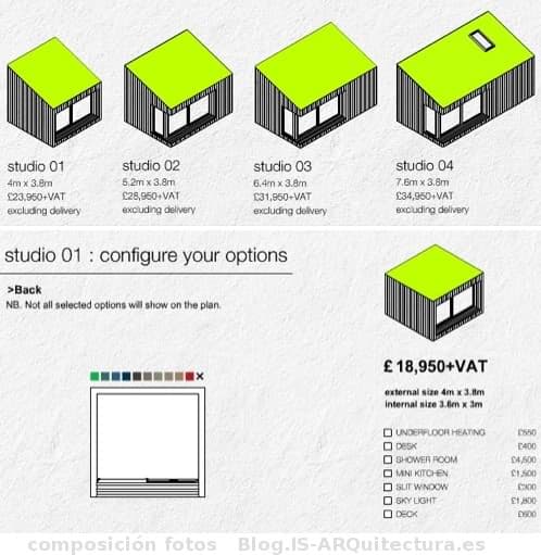 4estudios-jardin-ecospace modelo más económico de estudio prefabricado