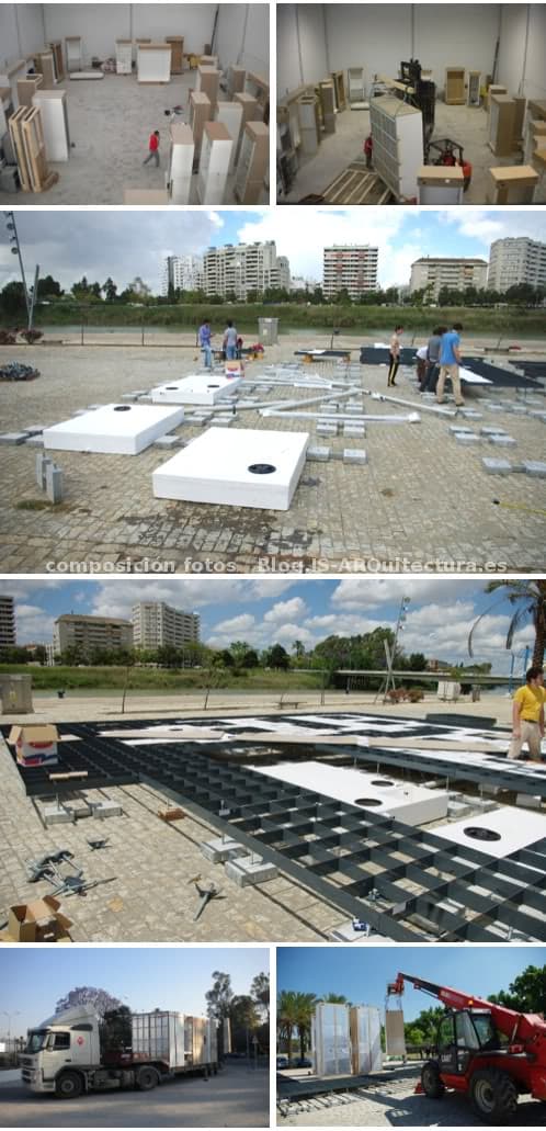montaje-casa-solarkit Universidad de Sevilla