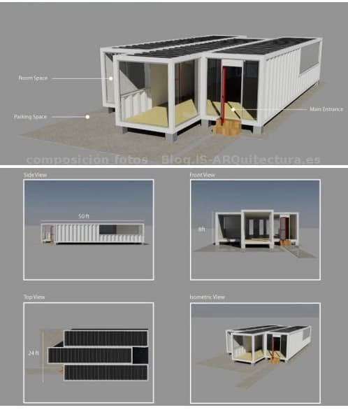 ecogaria-prefabricada-contenedores de 40 pies