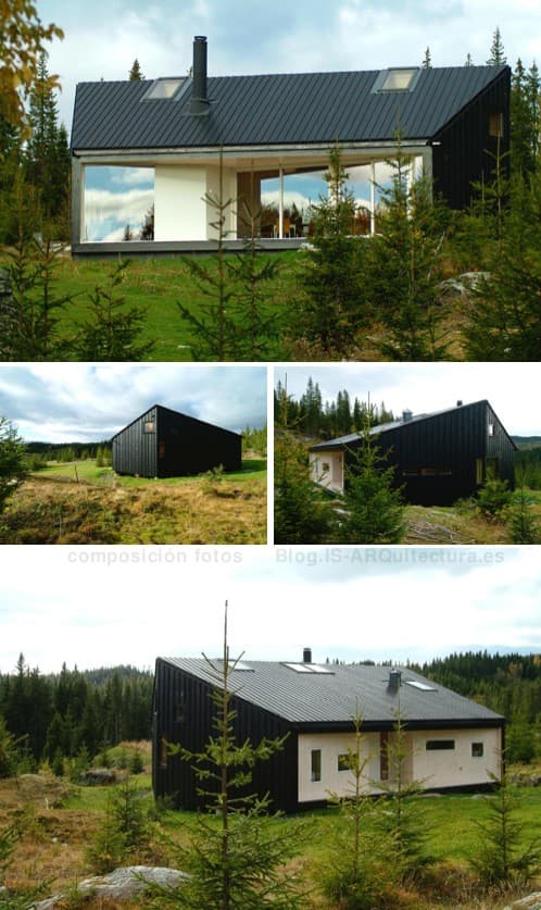 nordmarka-cabaña-madera-noruega