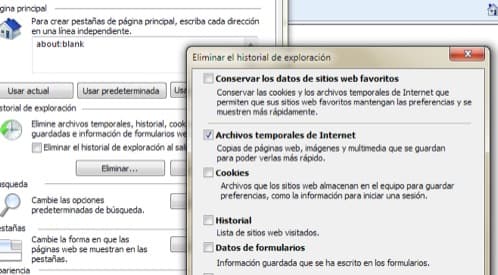 borrar-cache internet explorer