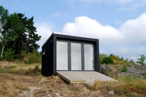 refugios prefabricadas suecos de madera, Enkelrum