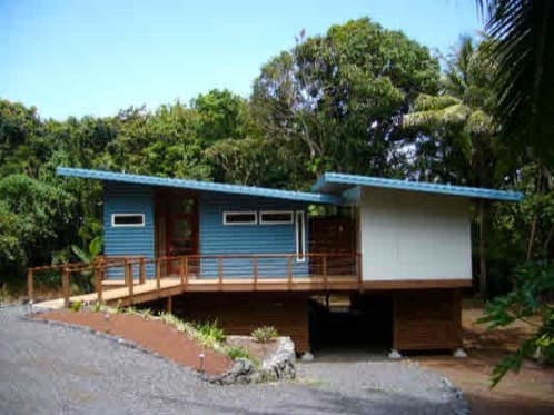 Casa en Hawai con recogida y tratamiento de aguas pluviales