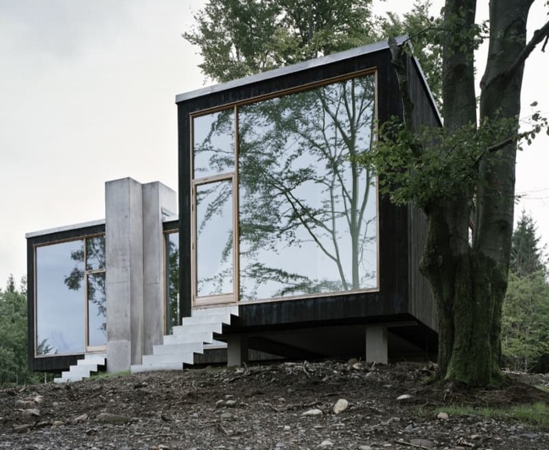 refugio-madera_y_hormigon-Grimeton-Suecia