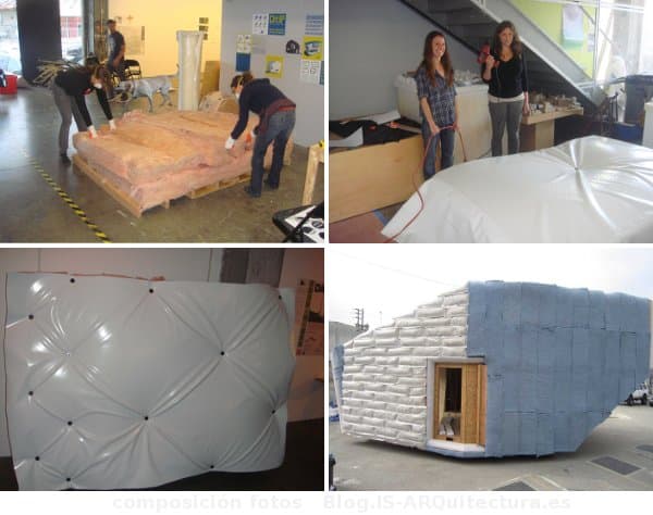 CHIP_House-casa-SCI-ARC-SolarDecathlon2011, envoltorio de aislamiento y capa exterior de vinilo