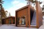 Casa tipo bungalow con baja huella de carbono