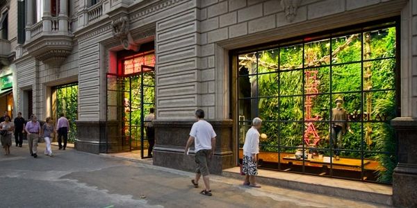 jardin-vertical-tienda-Replay-Barcelona