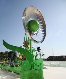 Powe_Flower turbina para producir energía renovable