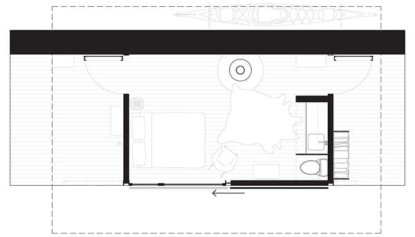 plano-refugio-bosque-Islas-San-Juan-Olson-Kundig