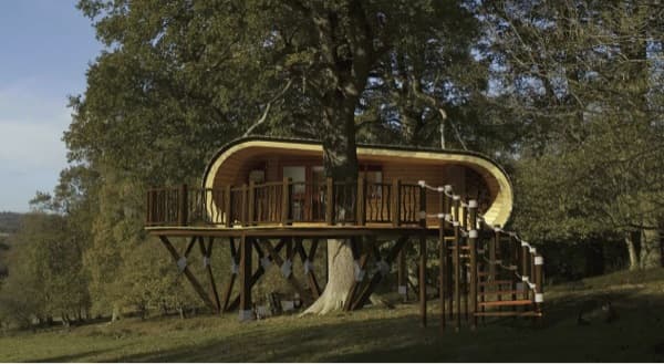 EcoPerch, una casa entre árboles