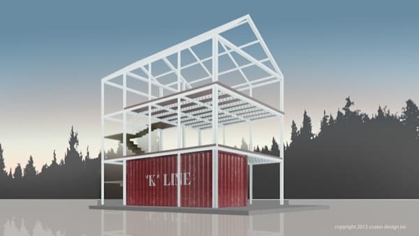 estructura-prefabricada-casa-Ecopak-con-contenedor