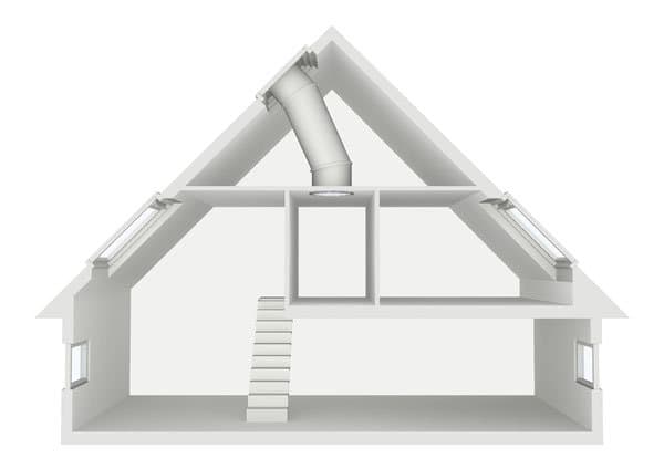 Tubo SOLAR de Velux: lleva la luz natural a espacios oscuros