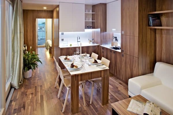 cocina-comedor-casa-prefabricada-Freedomky