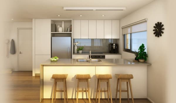 cocina-Forte-apartamentos-madera-Melbourne