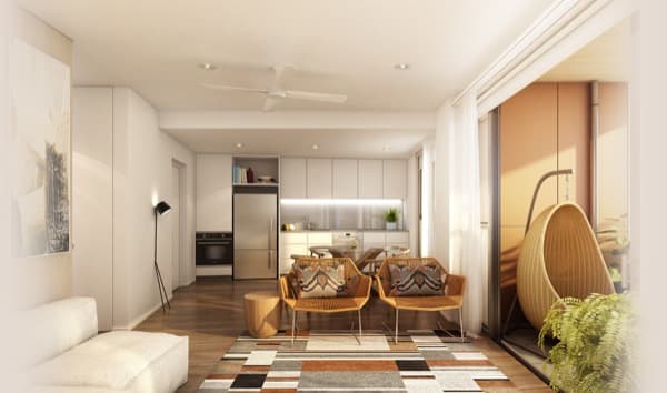 salon-Forte-apartamentos-madera-Melbourne