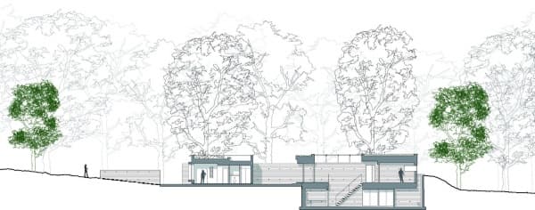 plano-seccion-New-Forest-House-casa-ecologica