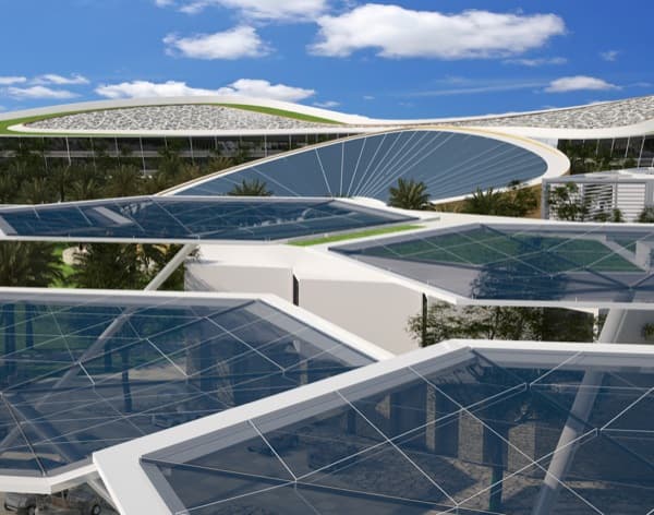 techos-solares-aparcamientos-Ciudad-Sostenible-Dubai