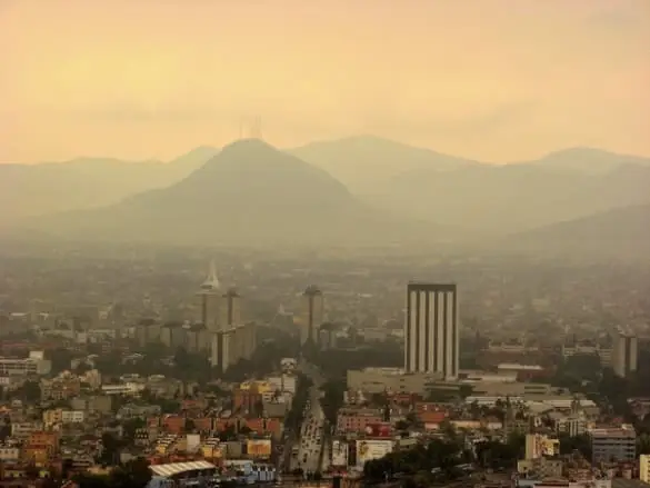 contaminación aire Ciudad de Mexico
