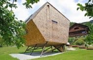 Ufogel: singular casa de madera