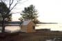Refugio de madera para un escritor, en Maine