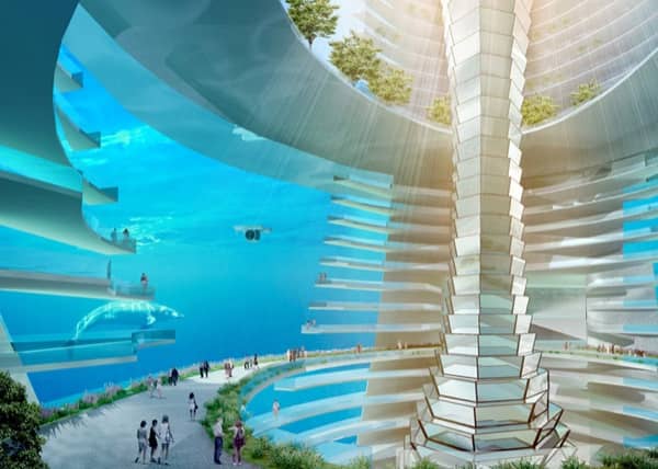ciudad-flotante-modulos-prefabricados espacio subacuático
