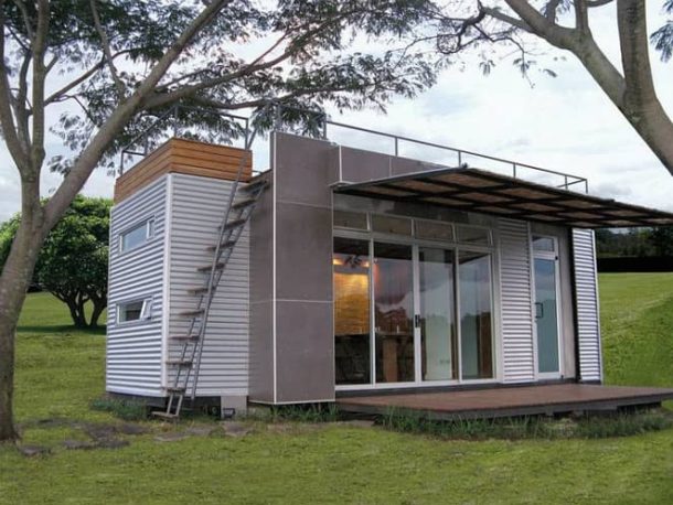 Cubica casa-container prefabricada