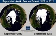 La disminución del hielo ártico provoca un gran cambio en las cartografías