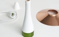 Lámparas LaFlor: fabricadas a mano con botellas de vidrio
