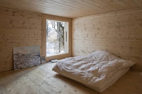 dormitorio-nivel-intermedio-Windig-casa-minima-madera