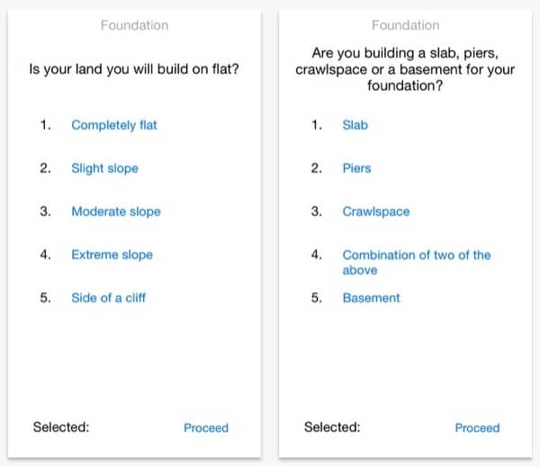 Tiny Home Estimator App para calcular costes de casas mínimas