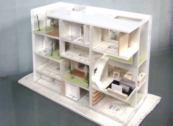 Maquetas de casas por dentro